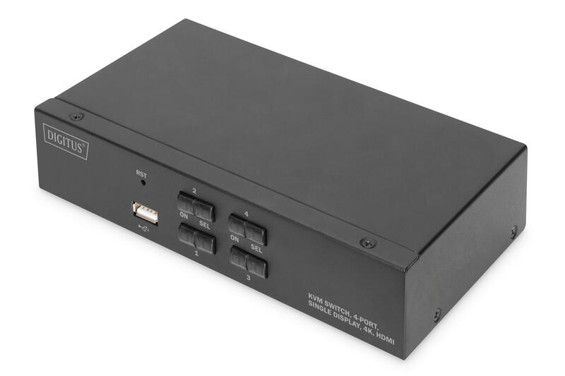 KVM switch - 4 ports DS-12880 KVM komutators