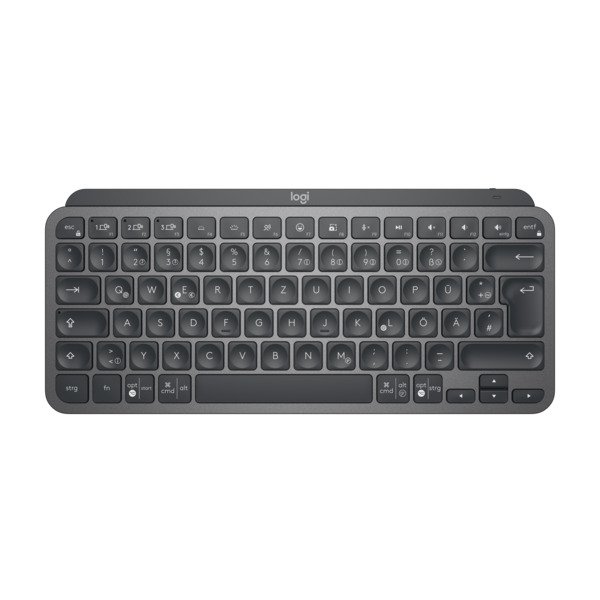 Logitech MX Keys Mini DE-Layout, graphite (QWERTZ - vācu izkārtojums) klaviatūra