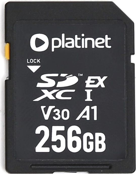 Karta Platinet SD7.0 SDXC 256 GB A1 V30 (PMMSDEX7256) PMMSDEX7256 (5907595455916) atmiņas karte