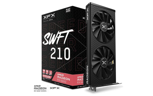 XFX Speedster SWFT 210 AMD Radeon RX 6600 Core 8GB GDDR6 video karte