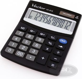 Kalkulator Vector (KAV VC-812) K-VVC812 (5904329873091) kalkulators