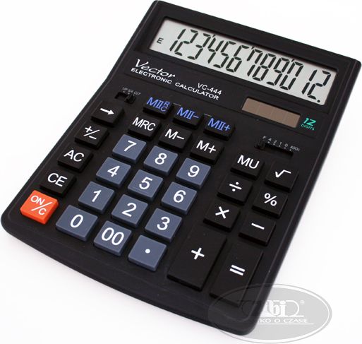 Kalkulator Vector (KAV VC-444) K-VVC444 (5904329873107) kalkulators