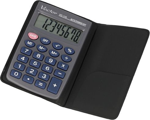 Kalkulator Vector (KAV VC-110III) K-VVC110III (5904329904818) kalkulators