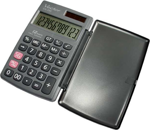 Kalkulator Vector (KAV CH-265) K-VCH265 (5904329718729) kalkulators