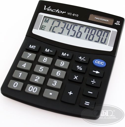 Kalkulator Vector (KAV VC-810) K-VVC810 (5904329873084) kalkulators