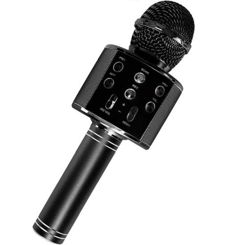 Blackmoon (8995) Karaoke mikrofons Bluetooth 4.0 (Melns) Mikrofons