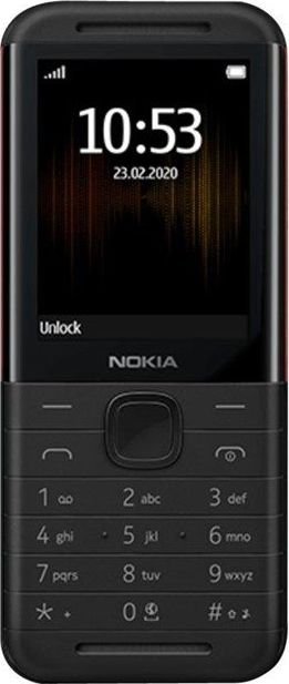 Telefon komorkowy Nokia 5310 (2020) Dual SIM Czarno-czerwony 63185-uniw Mobilais Telefons