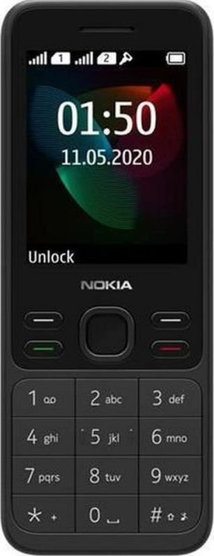 Telefon komorkowy Nokia 150 (2020) Dual SIM Czarny LEC-TEL-NOK150 Mobilais Telefons
