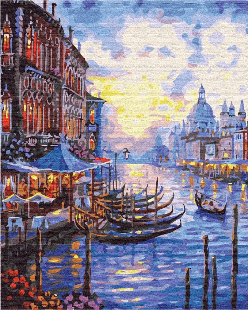 Picture Paint it! Painting by numbers Beautiful Venice galda spēle