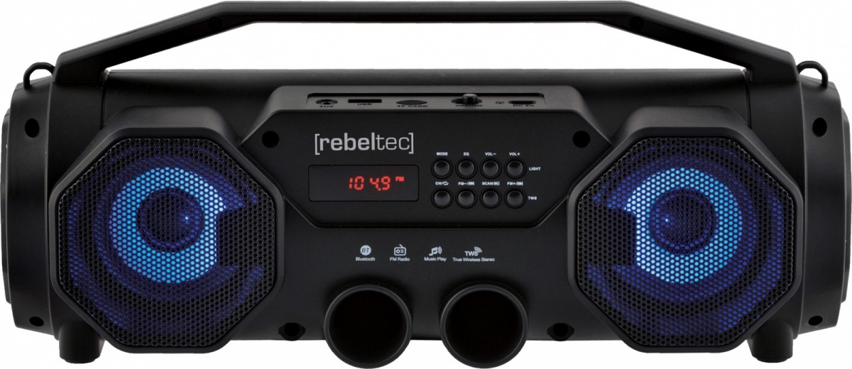 Bluetooth speaker Rebeltec SoundBox 340 pārnēsājamais skaļrunis