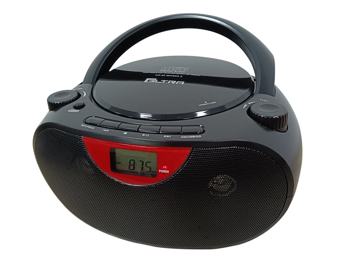 Radio MASZA 2 USB/CD black radio, radiopulksteņi