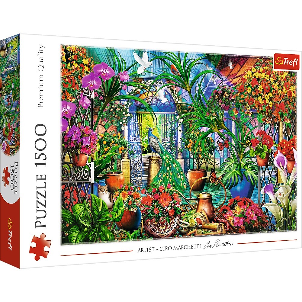 Trefl Puzzle 1500 pieces - The Secret Garden puzle, puzzle