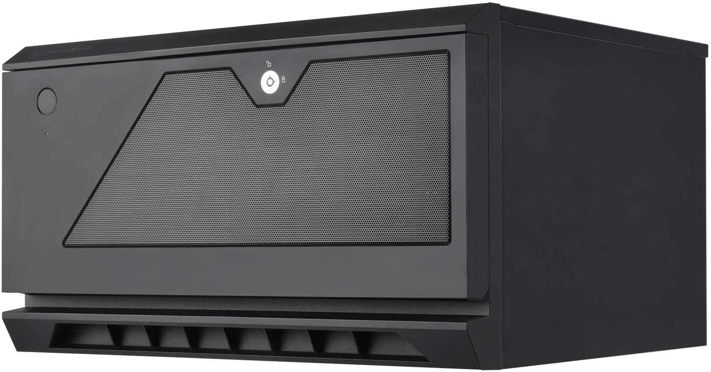 Silverstone SST-CS381 v1.1 Mini-ITX Storage, black Datora korpuss