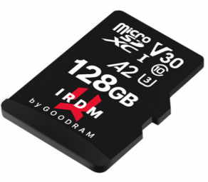 CARD MSDXC GOODRAM 128GB IRDM UHS I U3 A2 + ADAPTER atmiņas karte