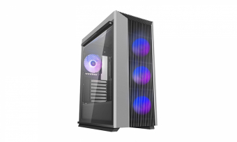 Deepcool CL500 4F Black/Grey, ATX, 7, USB 3.0 Type-A x 2 Audio x 1, ABS+SPCC+Tempered Glass, 1 × 120mm A-RGB fan 6933412714507 Datora korpuss