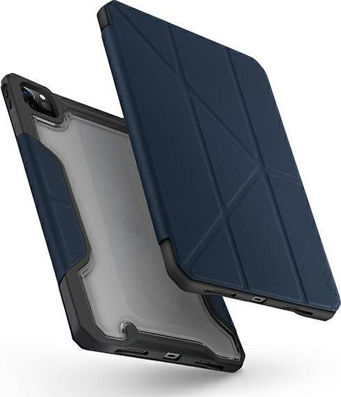 Etui na tablet PanzerGlass Etui UNIQ Trexa Apple iPad Pro 11 2020/2021 (2. i 3. generacji) Antimicrobial niebieski/blue UNIQ455BLU (88864636 planšetdatora soma