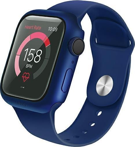 PanzerGlass Etui UNIQ Nautic Apple Watch 40mm niebieski/blue UNIQ445BLU (8886463677636)