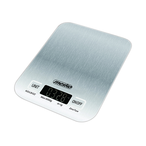 Mesko Kitchen scales MS 3169 white Maximum weight (capacity) 5 kg, Graduation 1 g, White virtuves svari