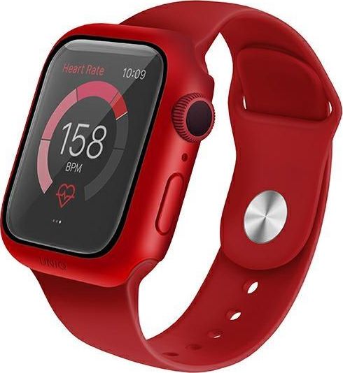 PanzerGlass Etui UNIQ Nautic Apple Watch 44mm czerwony/red UNIQ448RED (8886463677681)