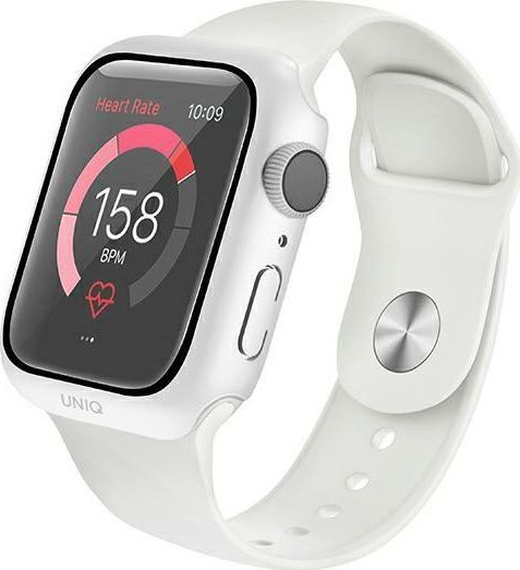 PanzerGlass Etui UNIQ Nautic Apple Watch 40mm bialy/white UNIQ442WHT (8886463677629)