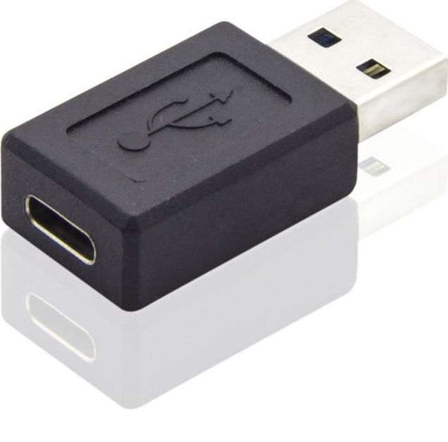 Adapter USB PremiumCord USB-C - USB Czarny  (kur31-10)