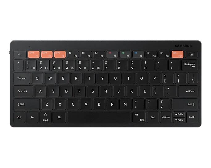 Samsung Smart Keyboard Trio 500 EJ-B3400 (Black) (QWERTZ - vācu izkārtojums) klaviatūra