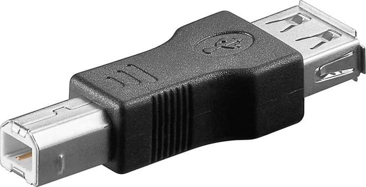 Adapter USB PremiumCord USB - USB-B Czarny  (2960103209902) 2960103209902 (4040849502910)