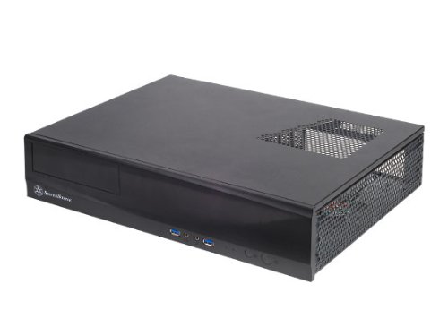 Silverstone SST-ML03B Milo HTPC Gehause - black Datora korpuss