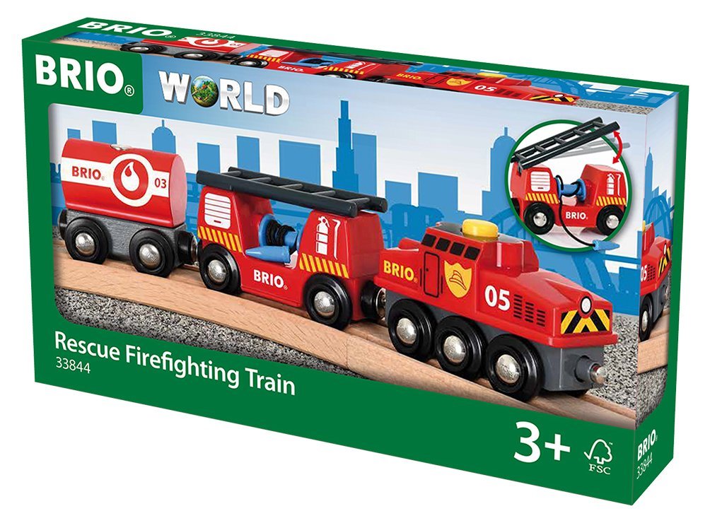 BRIO Light and Sound Fire Engine (33542) konstruktors