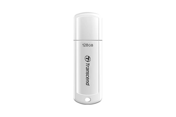 Transcend JetFlash 128GB 128GB USB 3.0 (3.1 Gen 1) Typ A white USB-Stick (TS12... atmiņas karte