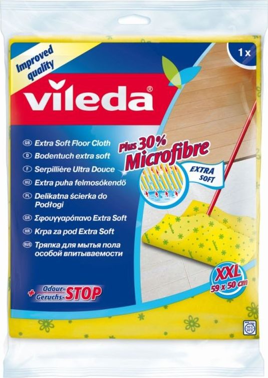 Rubber VILEDA Odor Stop to the floor ( yellow ) Virtuves piederumi