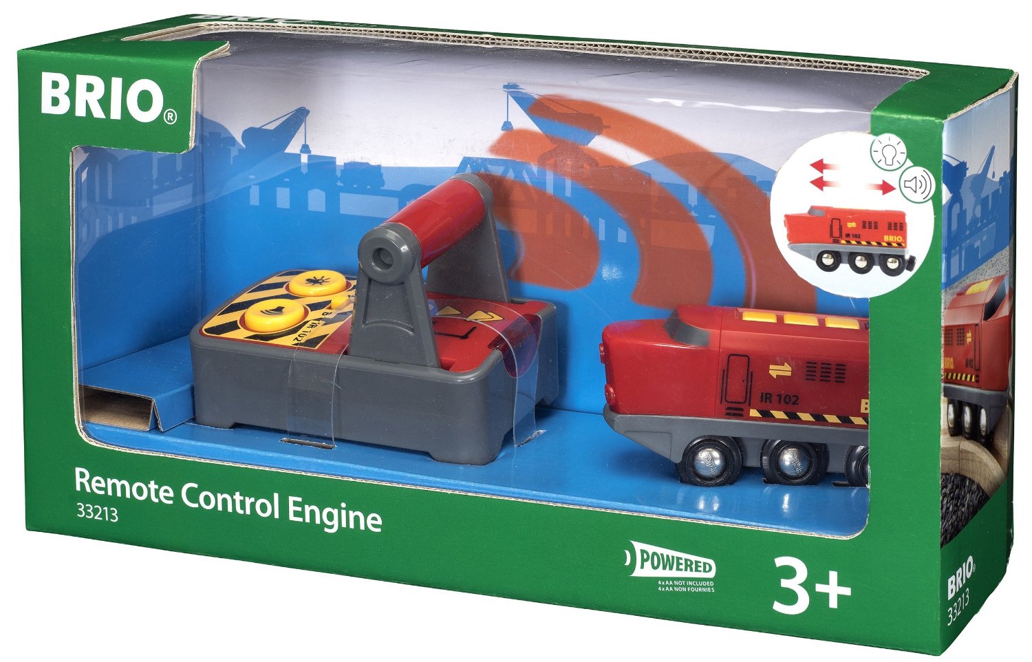 BRIO World Remote Control Engine Rotaļu auto un modeļi