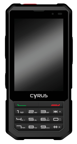 Cyrus CM17XA - 3. 5 - DS 16GB / 2GB black - Android Mobilais Telefons
