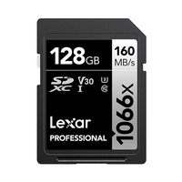 Lexar SDXC Card 128GB Professional 1066x UHS-I V30 U3 atmiņas karte