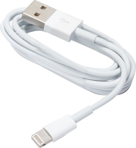 Forever Lightning USB Datu un uzlādes Kabelis 1m Balts USB kabelis