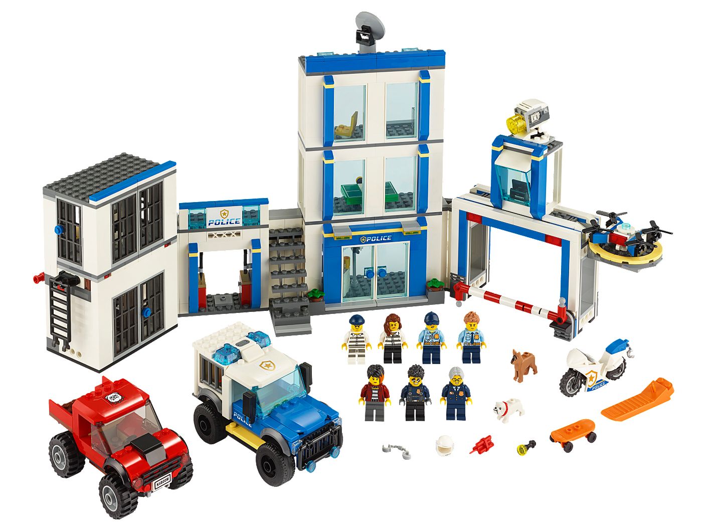 LEGO City 60246 Police station LEGO konstruktors