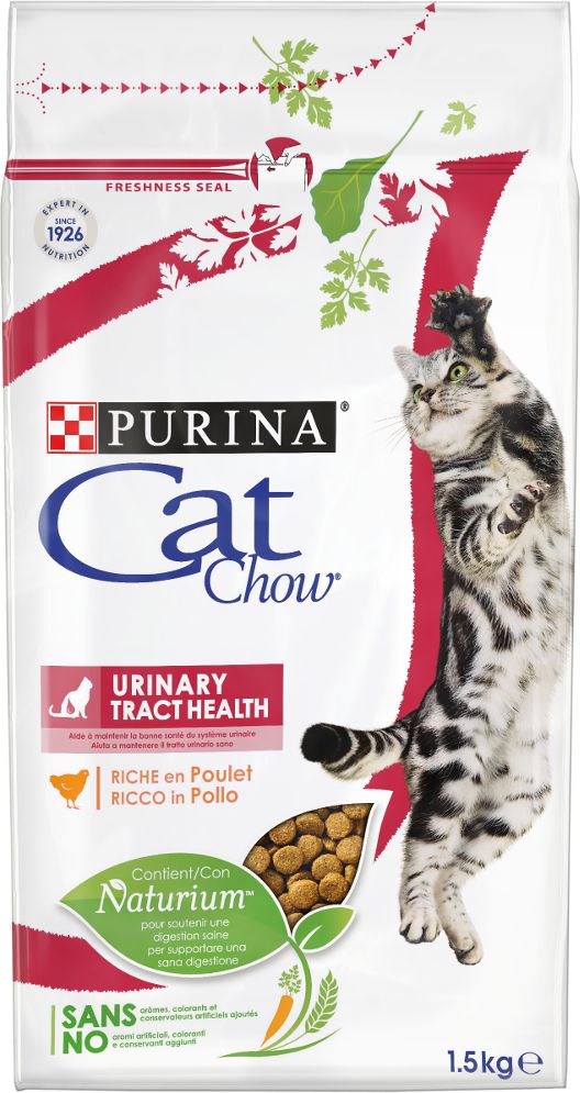 Nestle PURINA CAT CHOW 1.5kg URINARY 22045 (5997204514387) kaķu barība