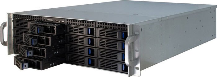 48.3cm Inter-Tech IPC 3U-3416   3HE without Netzteil Serveru aksesuāri