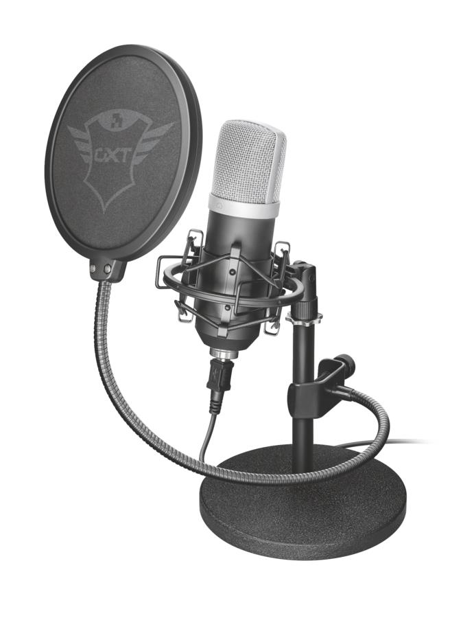 Trust 21753 microphone Black Studio microphone Mikrofons