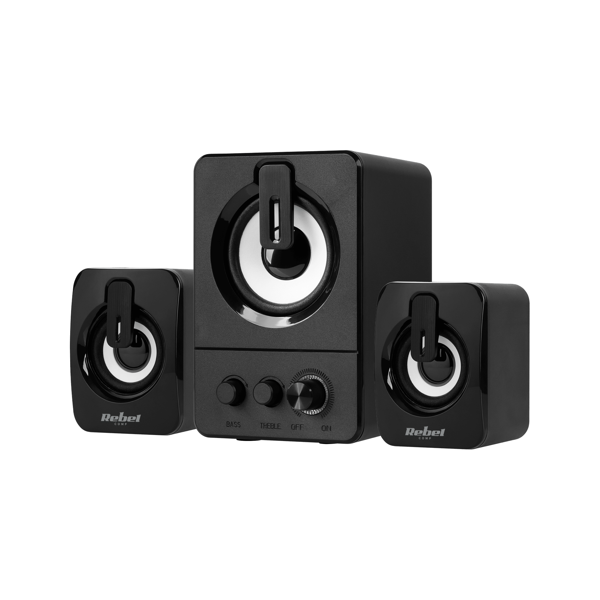 Rebel Comp CS-50 2.1 PC Speakers datoru skaļruņi