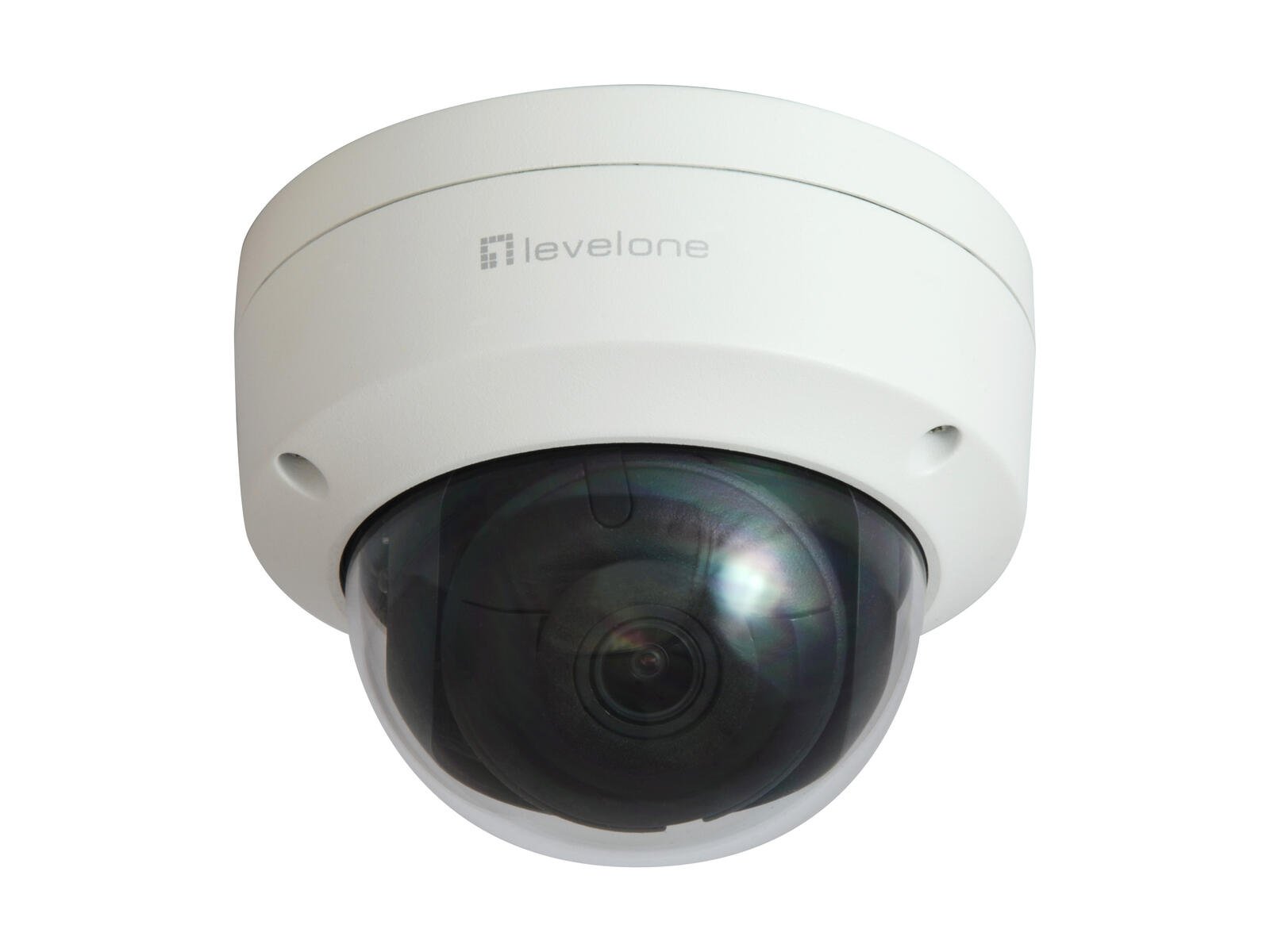 LEVELONE IPCam FCS-3096        Dome Out 8MP H.265 IR  9W PoE novērošanas kamera