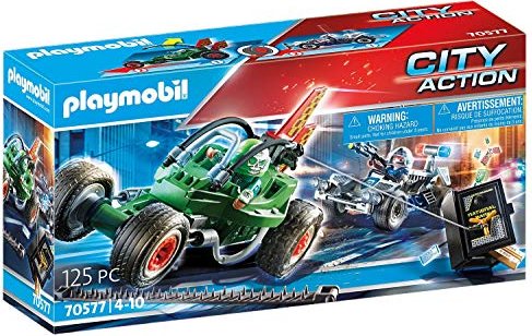 Playmobil Police Kart: Tracking the Tres - 70577 konstruktors