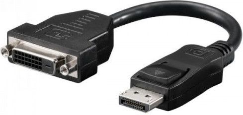 Adapter AV OEM DisplayPort - DVI-D czarny (69873) 69873 (4040849698736)