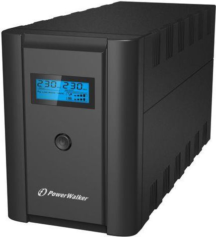 Power Walker UPS Line-Interactive 2200VA 2x 230V EU,2x IEC C13,RJ11/RJ45,USB,LCD nepārtrauktas barošanas avots UPS