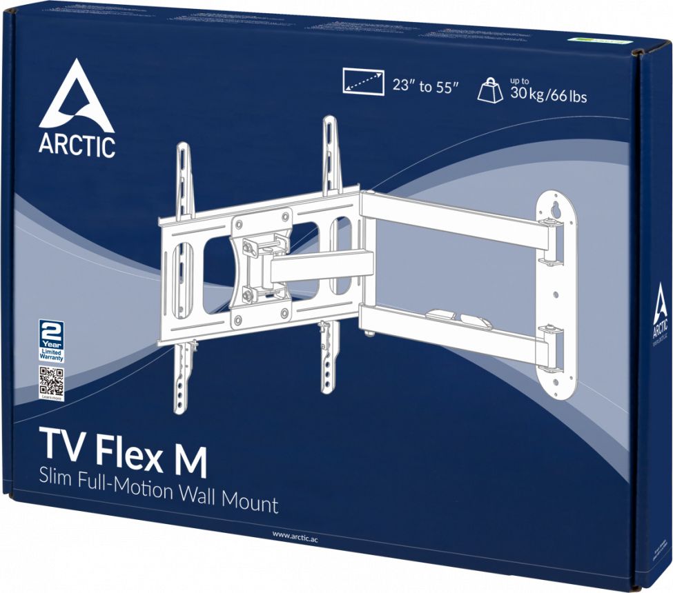 ARCTIC TV Flex M - Wandhalterung 4895213702102 datortīklu aksesuārs