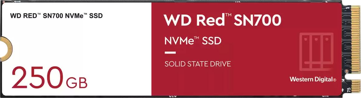 Western Digital WD Red SN700 M.2 250 GB PCI Express 3.0 NVMe SSD disks