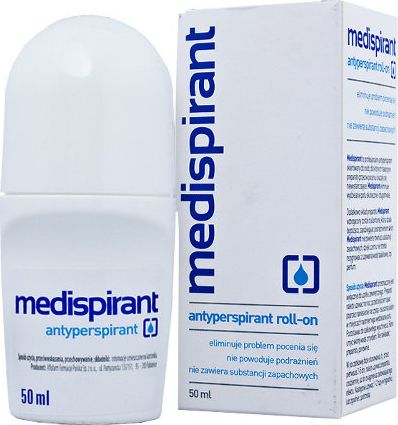 Aflofarm MEDISPIRANT Antyprespirant rollon 50 ml 7681 (5906071043166)