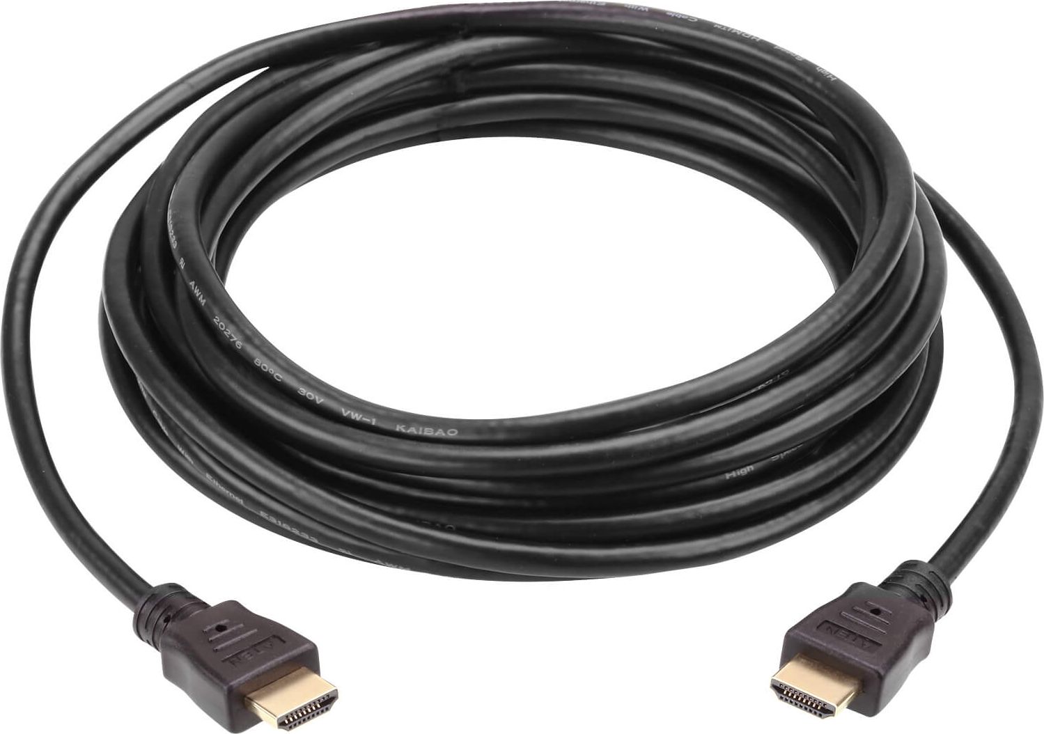 Aten 15M HDMI 1.4 Cable 4719264641091 M/M 24AWG Gold Black 2L-7D15H 2L-7D15H KVM komutators