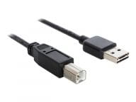 DeLOCK Kabel EASY USB 2.0-A> B Plug/Plug 3m USB kabelis