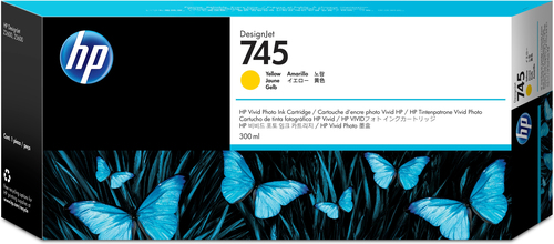  Hewlett-Packard ink cartridge Ink/745 (Yellow) (F9K02A) kārtridžs